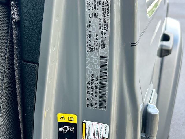 2022 Jeep Wrangler Unlimited Willys