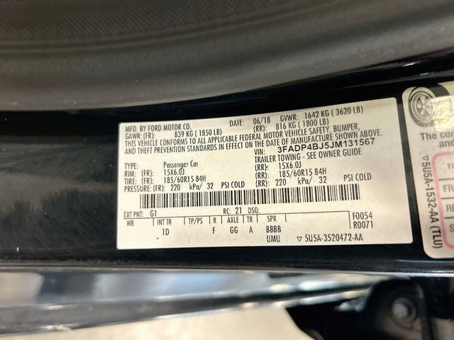 2018 Ford Fiesta SE