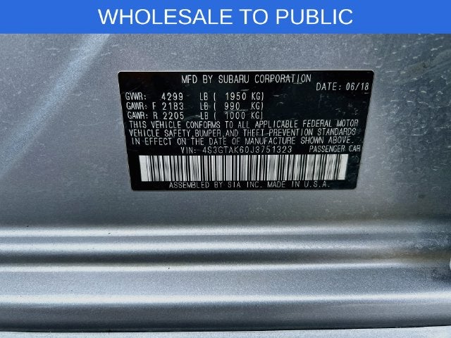 2018 Subaru Impreza 2.0i Sport