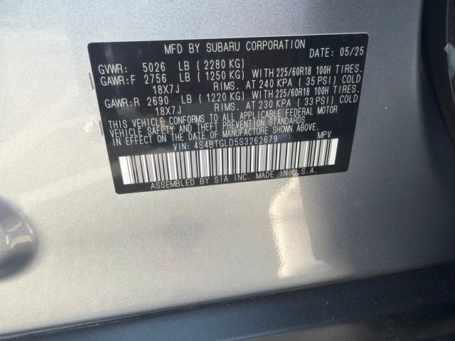 2025 Subaru Outback Onyx Edition XT