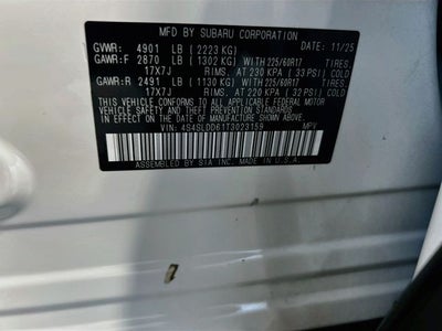 2026 Subaru Forester Premium