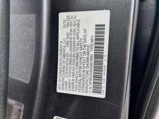 2025 Honda Odyssey EX-L