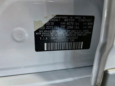 2020 Hyundai Ioniq Hybrid SEL