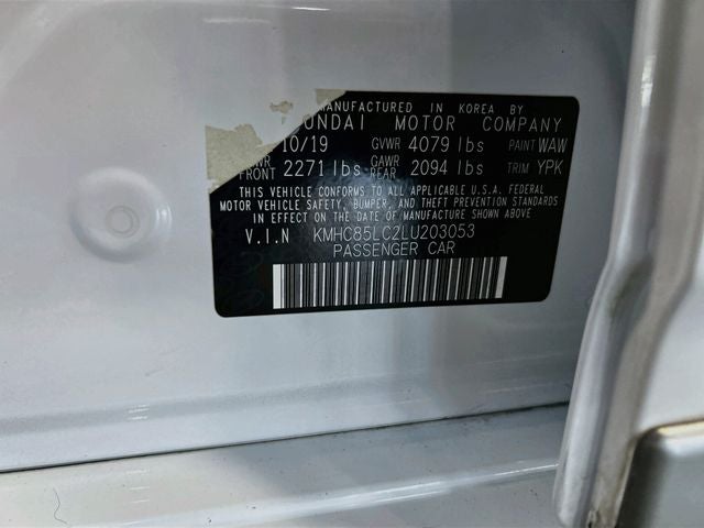 2020 Hyundai Ioniq Hybrid SEL