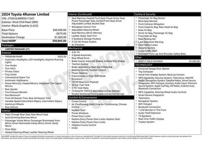 2024 Toyota 4Runner Limited