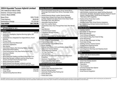 2024 Hyundai Tucson Hybrid Limited