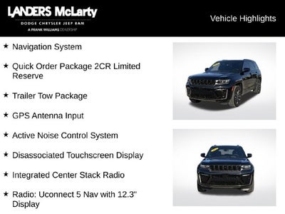 2026 Jeep Grand Cherokee Limited Reserve