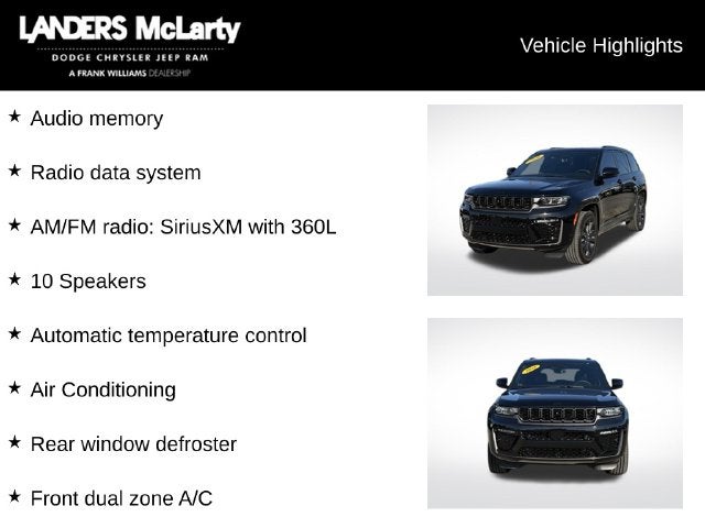2026 Jeep Grand Cherokee Limited Reserve