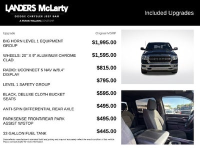 2023 RAM 1500 Big Horn/Lone Star