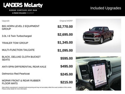 2025 RAM 1500 Big Horn/Lone Star