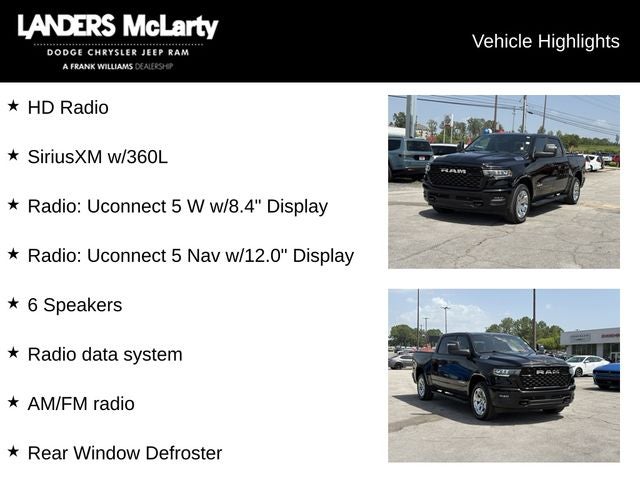 2025 RAM 1500 Big Horn/Lone Star