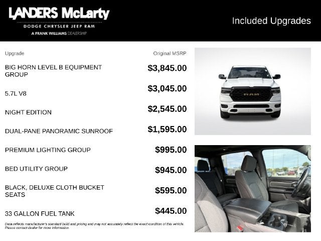 2023 RAM 1500 Big Horn/Lone Star