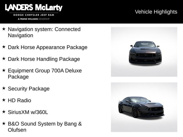 2025 Ford Mustang Dark Horse