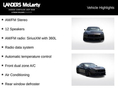 2025 Ford Mustang Dark Horse