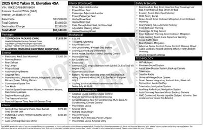 2025 GMC Yukon XL Elevation
