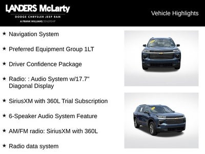 2025 Chevrolet Traverse LT 1LT