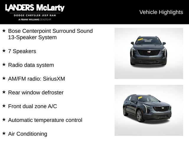 2019 Cadillac XT4 Sport