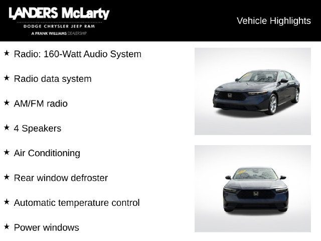 2025 Honda Accord LX