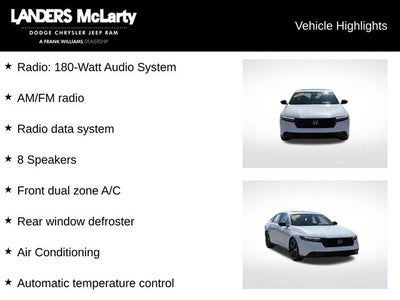 2024 Honda Accord Hybrid Sport