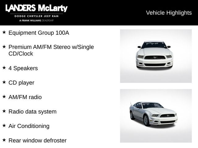 2014 Ford Mustang V6