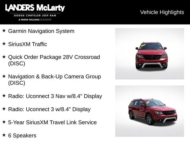 2018 Dodge Journey Crossroad
