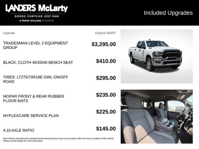 2026 RAM 2500 Tradesman