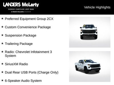 2024 Chevrolet Silverado 1500 Custom Trail Boss