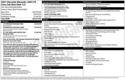 2021 Chevrolet Silverado 1500 LTZ