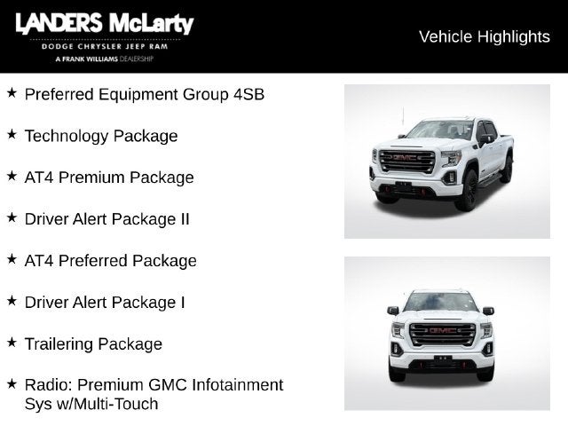 2020 GMC Sierra 1500 AT4