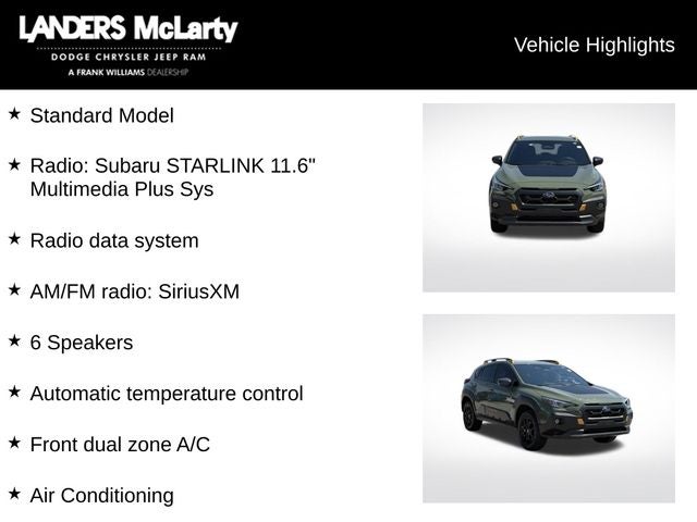 2024 Subaru Crosstrek Wilderness
