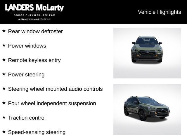 2024 Subaru Crosstrek Wilderness