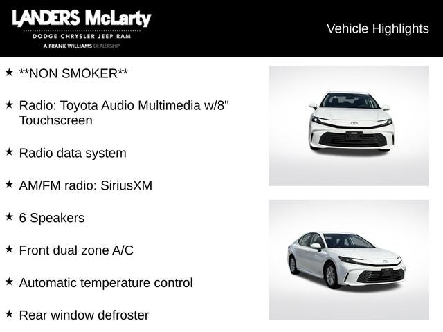 2025 Toyota Camry LE
