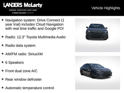 2026 Toyota Camry XSE