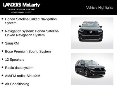 2025 Honda Pilot Elite