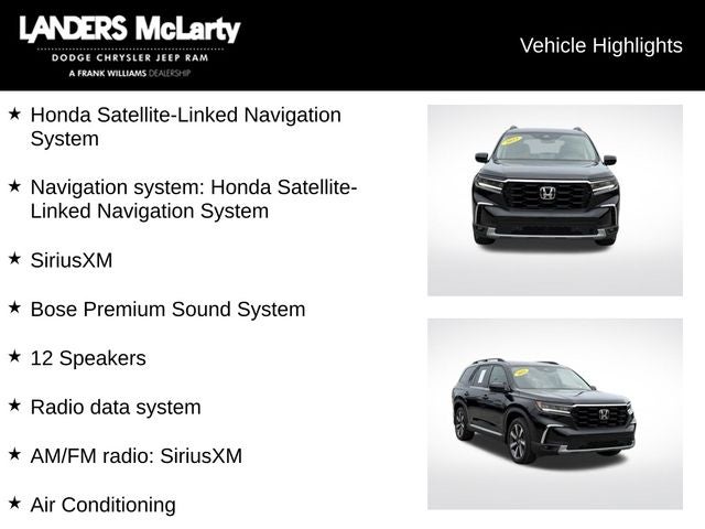 2025 Honda Pilot Elite