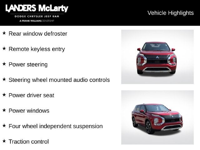 2024 Mitsubishi Outlander Base
