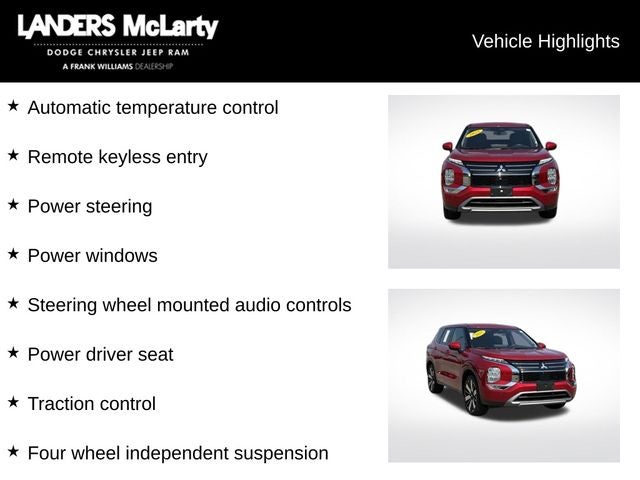2025 Mitsubishi Outlander Base