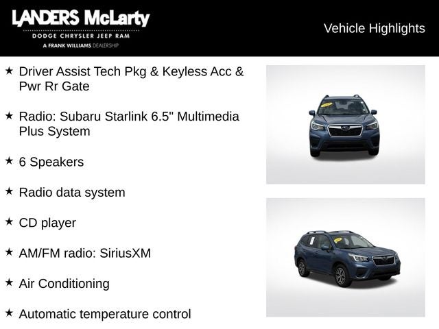 2020 Subaru Forester Premium