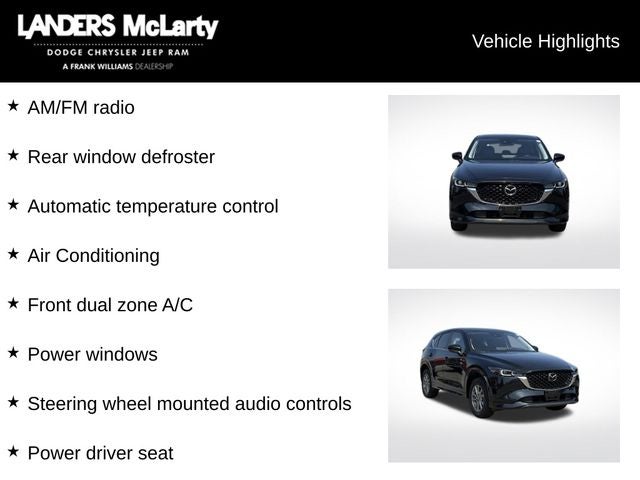 2025 Mazda Mazda CX-5 2.5 S Select Package