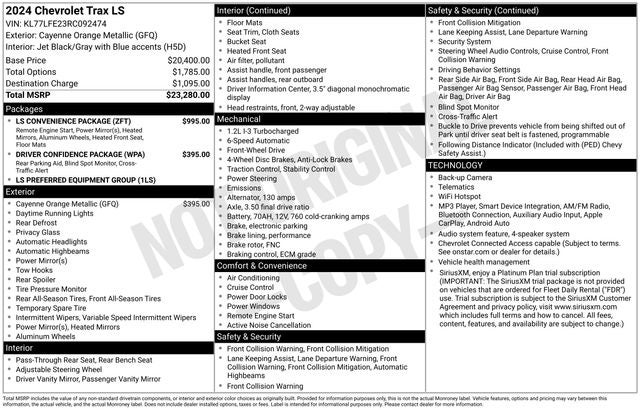 2024 Chevrolet Trax LS