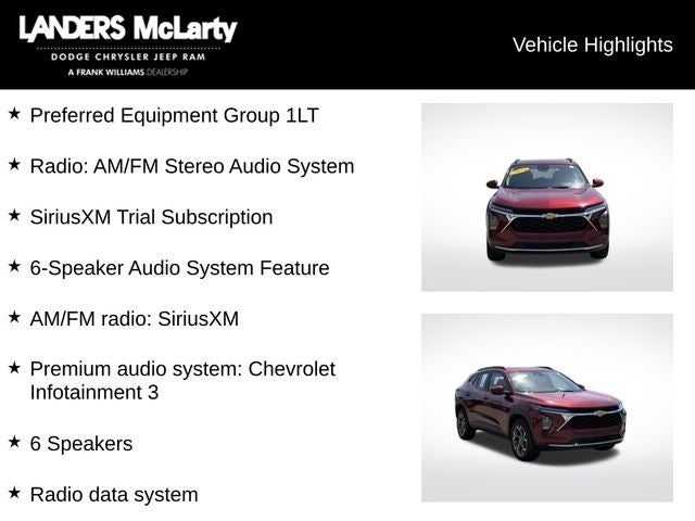 2025 Chevrolet Trax LT