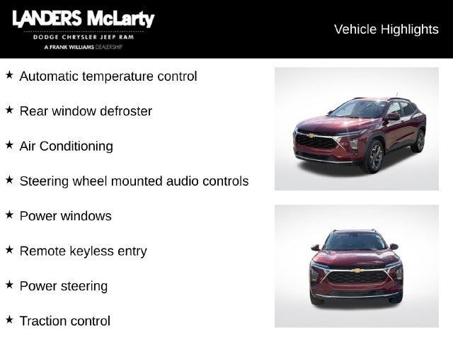 2025 Chevrolet Trax LT