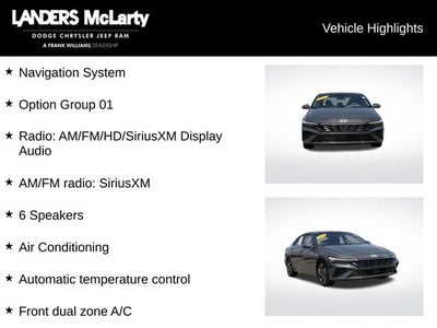 2025 Hyundai Elantra SEL Convenience