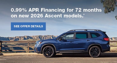 Ascent | Landers McLarty Subaru in Huntsville AL