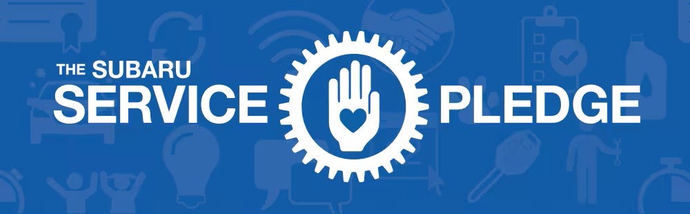 Subaru Service Pledge