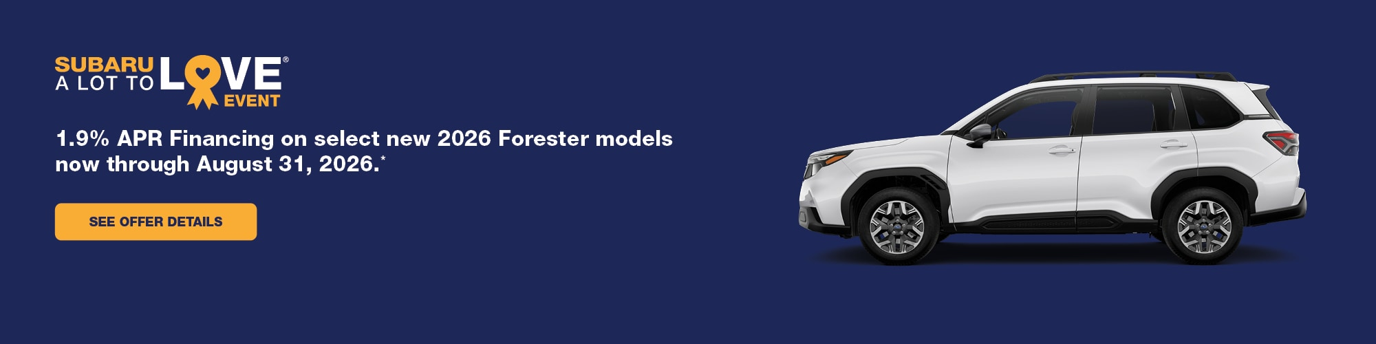 2026 Forester at Landers McLarty Subaru in Huntsville AL